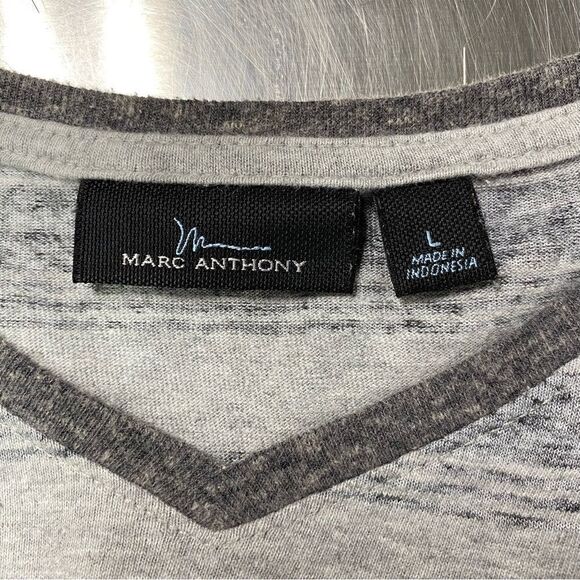 Marc Anthony Striped T-Shirt Size L - Picture 3 of 3
